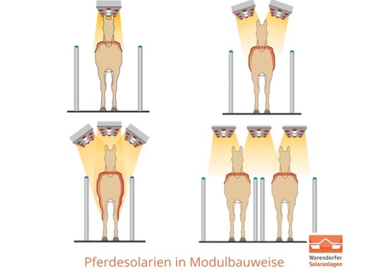 Individuelle Pferdesolarien für spezielle Kundenwünsche