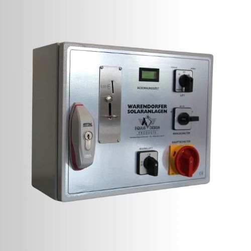 Münzautomat für Pferdesolarium